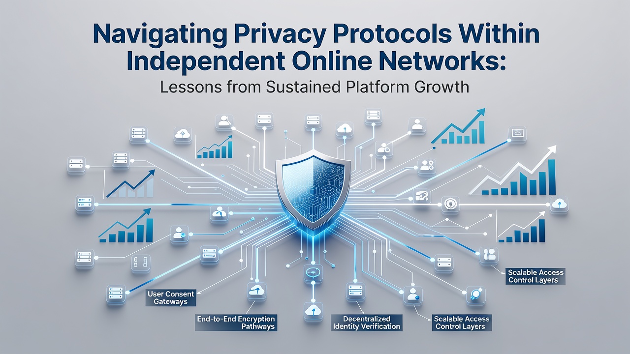 Navigating Privacy Protocols Within Independent Online Networks: Lessons from Sustained Platform Growth